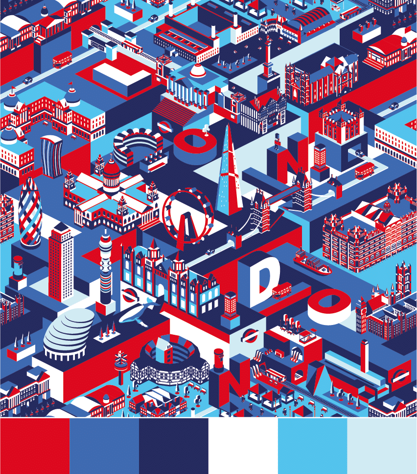 Poppy Seed London Print