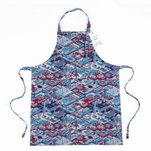 Berry Poppy seed apron