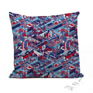 UI-Dickens-London-Poppy-Seed Cushion Cover